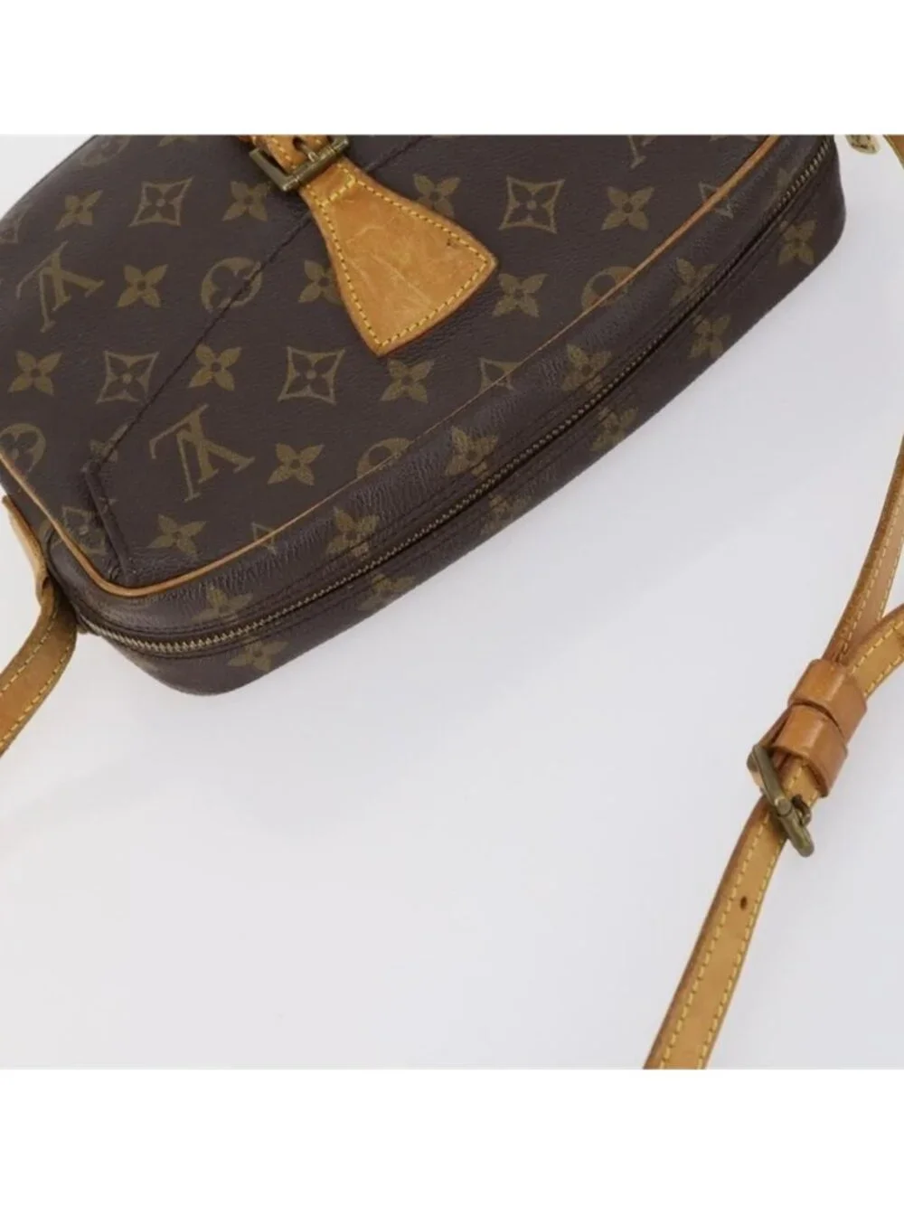 Authentic LOUIS VUITTON Monogram Jeune Fille MM Shoulder Bag M51226 LV
